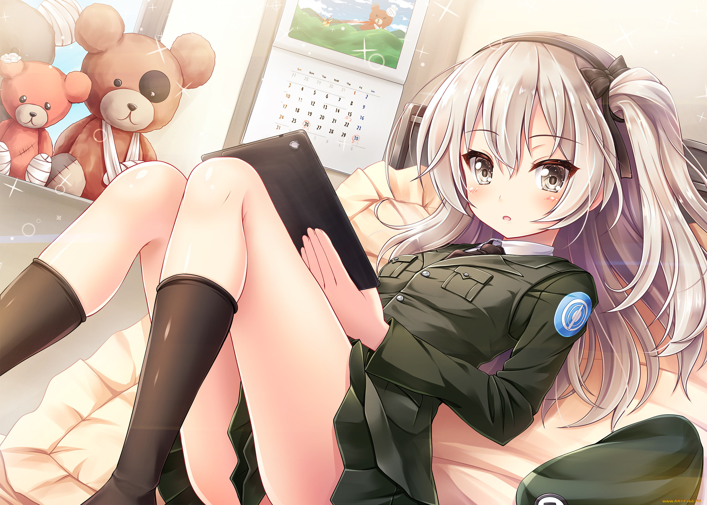 , girls und panzer, shimada, arisu